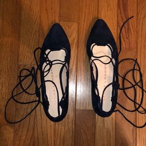 Sacha London Tie-Up Shoes